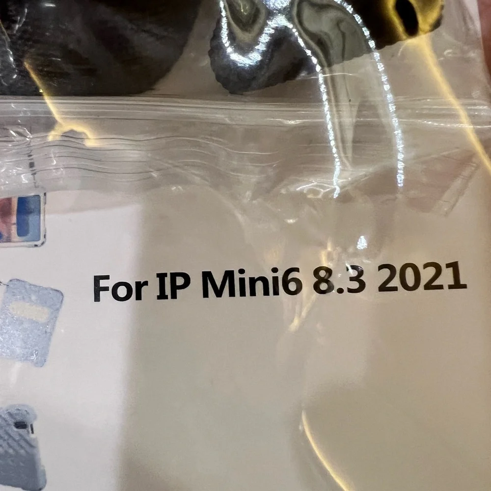 For IP Mini6 8.3 2021 case with strap and kick stand